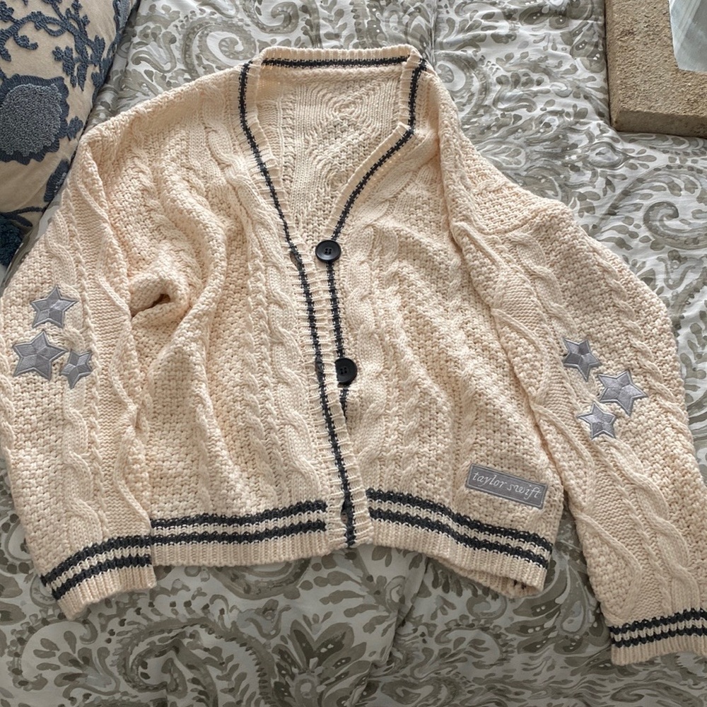 Never worn Taylor Swift cardigan